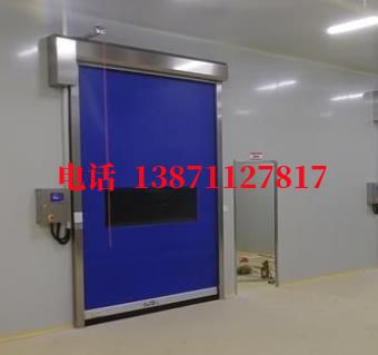 隆安拉链密封快速卷帘门